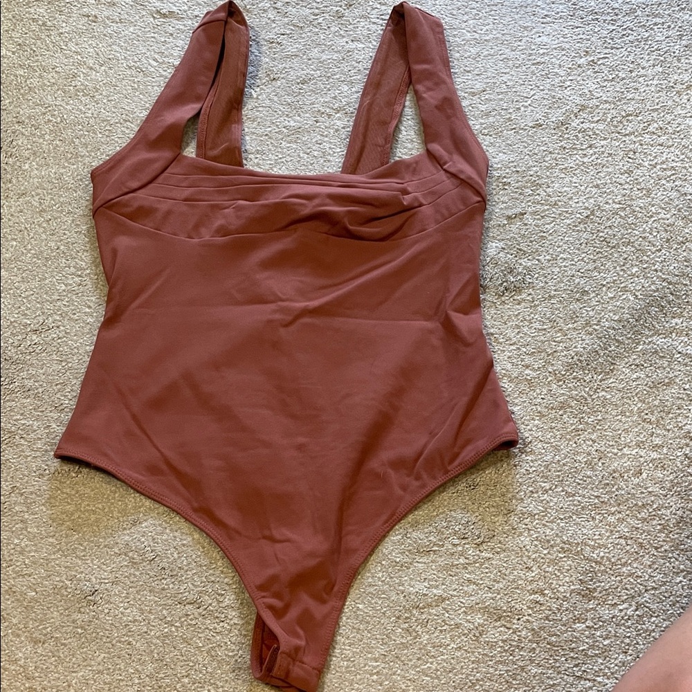 Free People Women's Bodysuit in Rust
